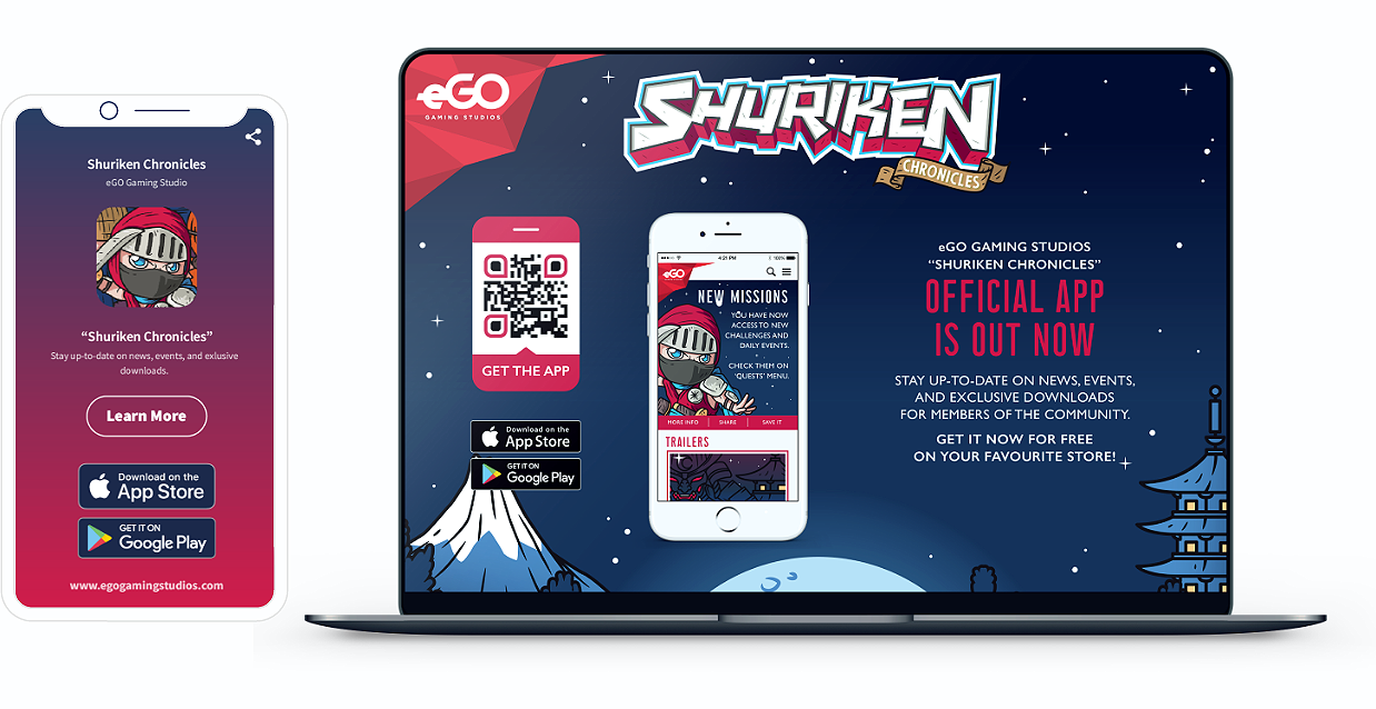 แนวคิดรหัส QR บนเว็บไซต์ที่โปรโมตการติดตั้งแอปบน App Store สำหรับมือถือ